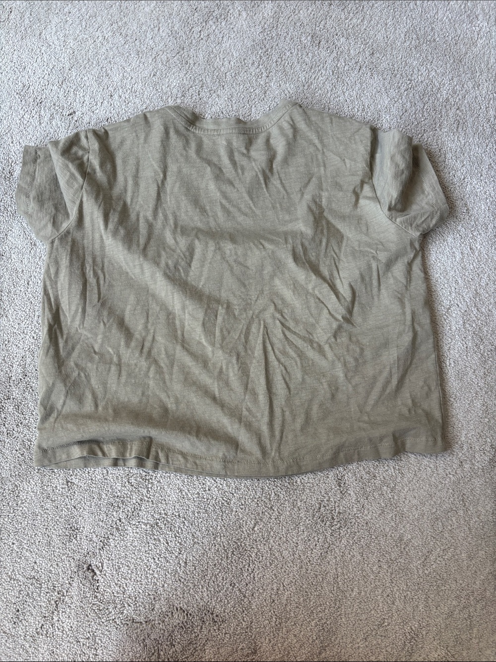 Madewell Relaxed Crew Tee in Olive - Picture 3 of 3